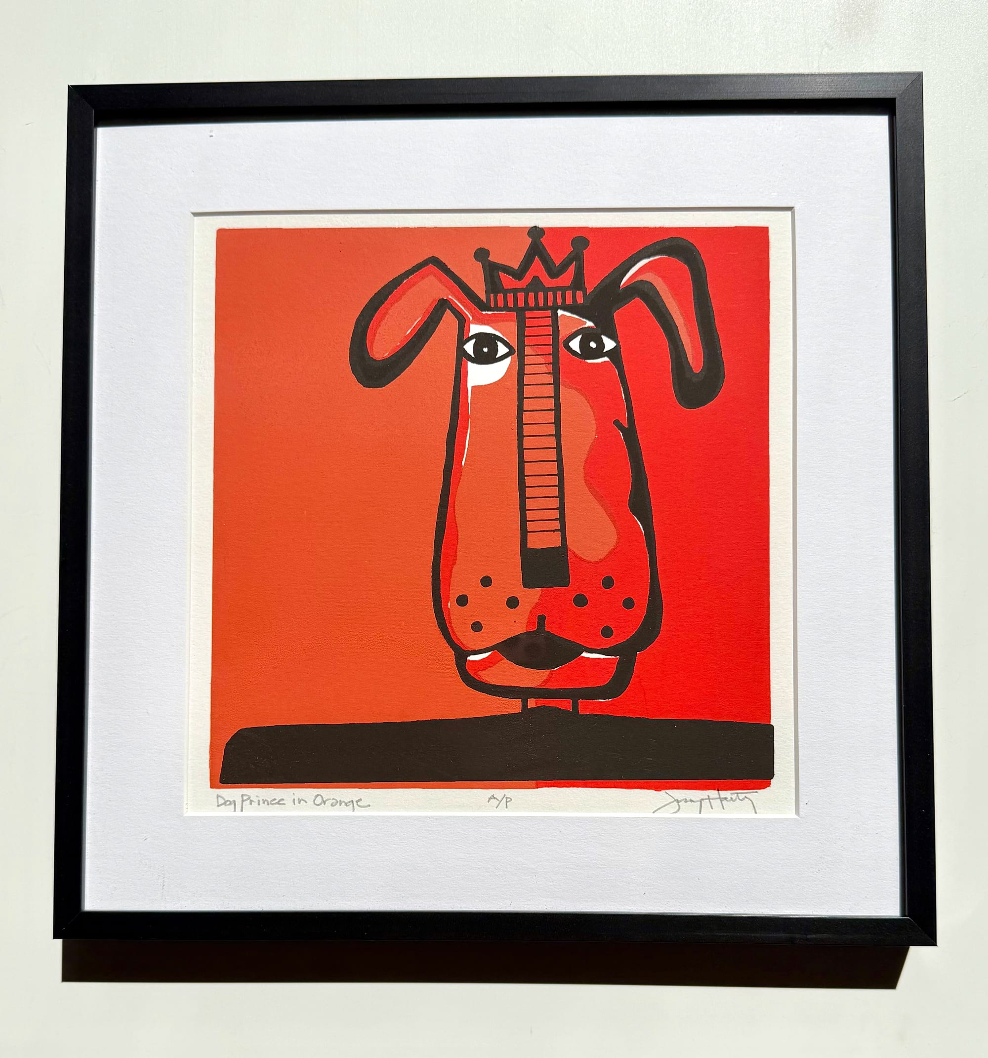 Dog Prince in Orange